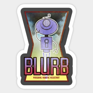 Vintage BLURB Sticker